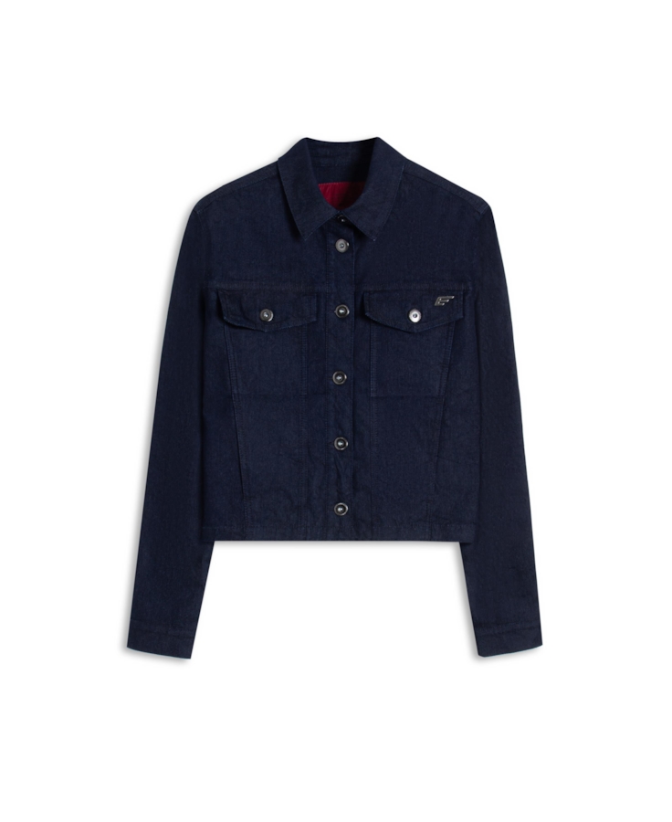 Jaqueta First Blue (Jaqueta) Bolso Lav. Amac+res e Amassad