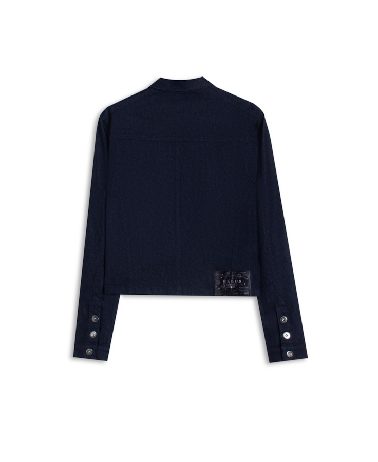 Jaqueta First Blue (Jaqueta) Bolso Lav. Amac+res e Amassad