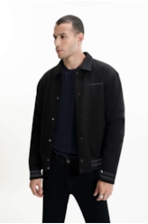 Jaqueta Golf Wool Like Originals Preto
