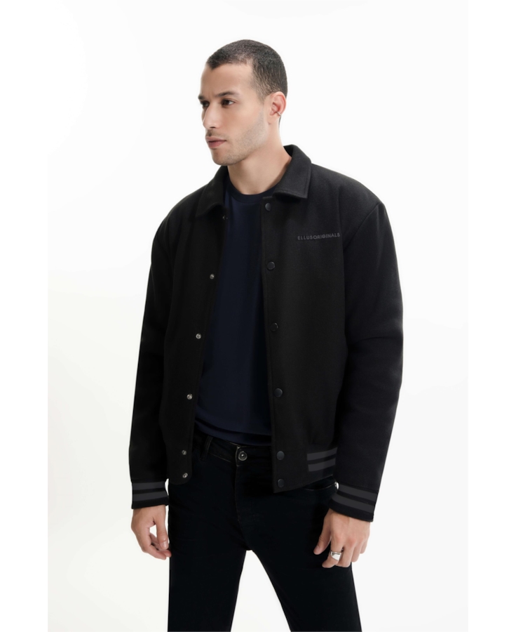 Jaqueta Golf Wool Like Originals Preto