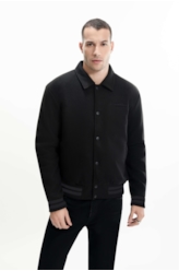 Jaqueta Golf Wool Like Originals Preto