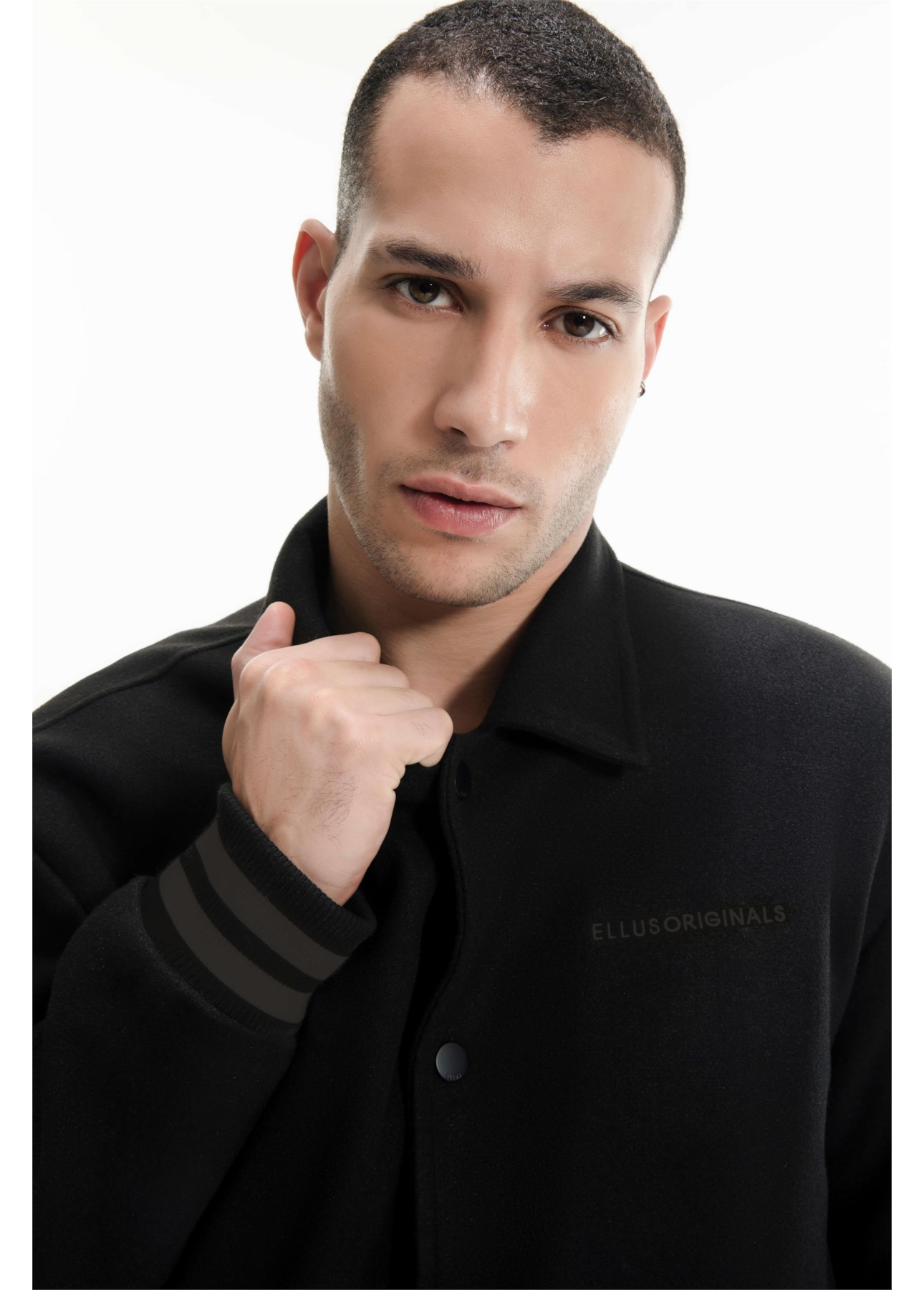 Jaqueta Golf Wool Like Originals Preto