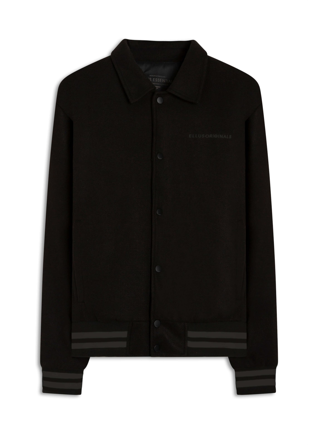 Jaqueta Golf Wool Like Originals Preto