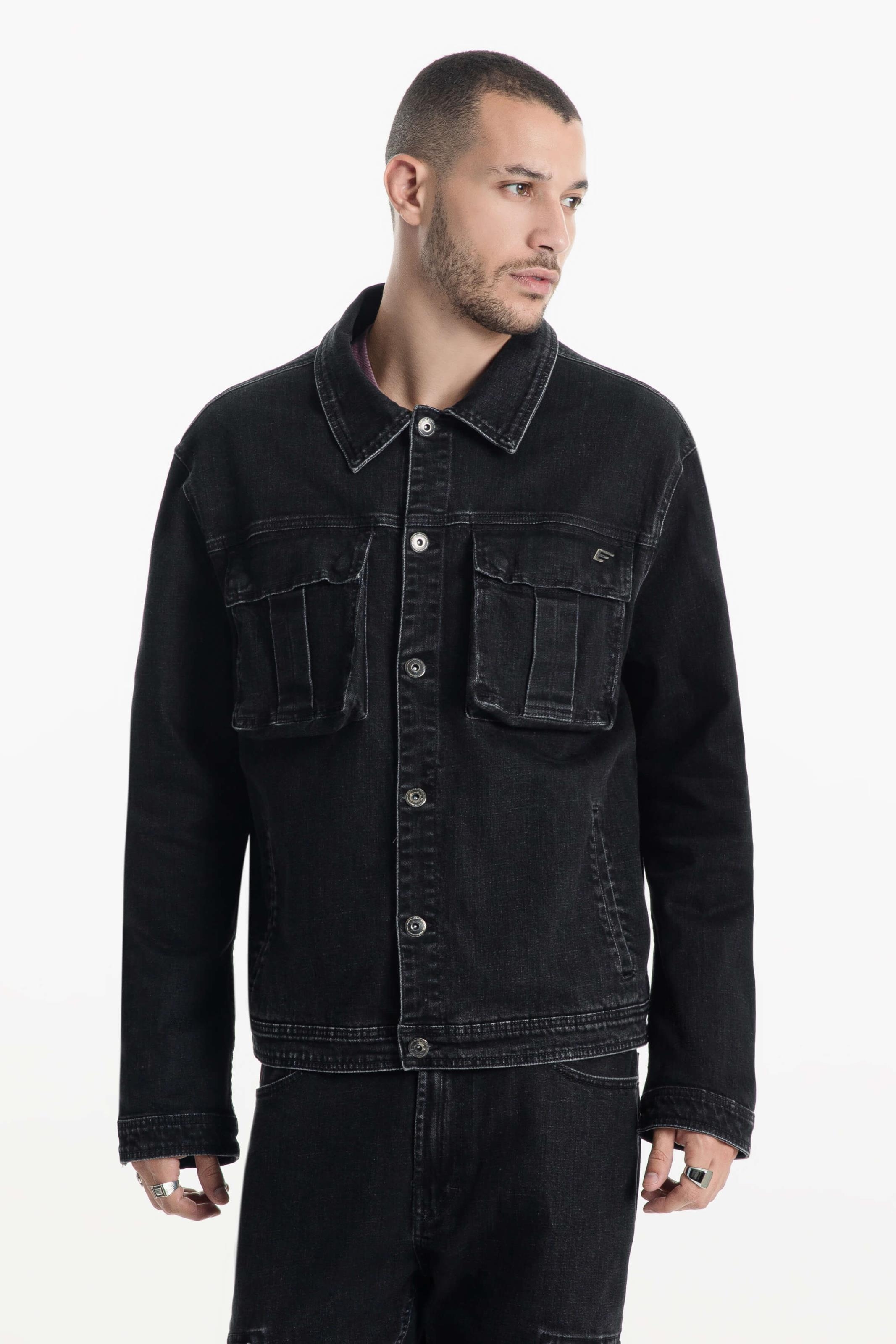 Jaqueta Heavy Black 2001-Lav.Black C/ Luva