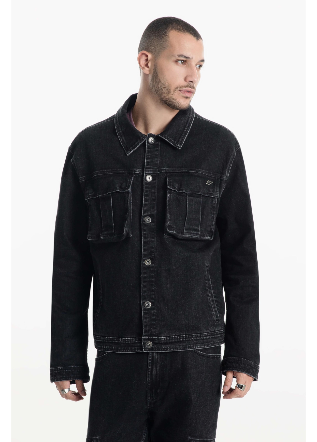 Jaqueta Heavy Black 2001-Lav.Black C/ Luva