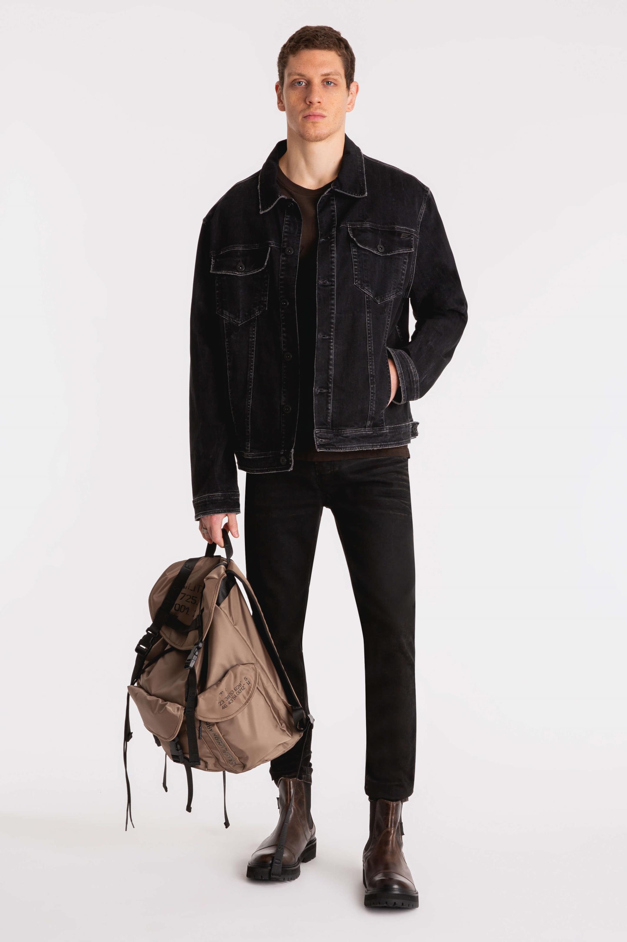 Jaqueta Intense Black Ellus 1597 Lav.Black C/ Tie Dye