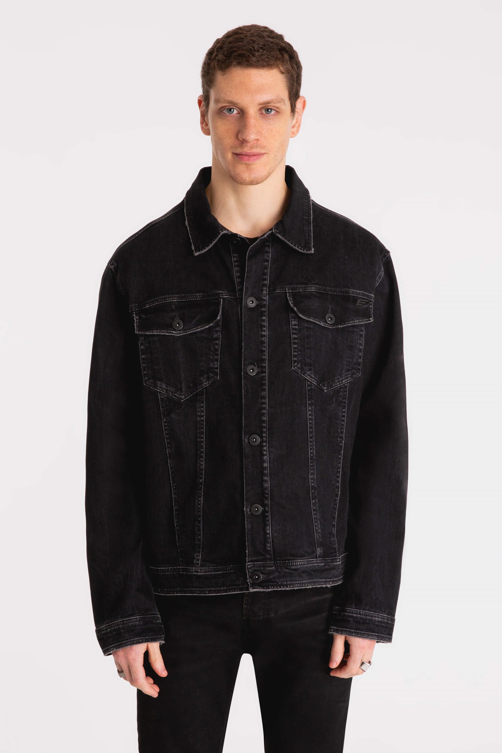 Jaqueta Intense Black Ellus 1597 Lav.Black C/ Tie Dye