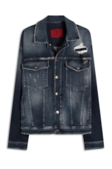 Jaqueta Jeans Dark Forest Lav. Escuro Iii