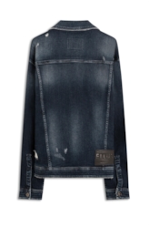Jaqueta Jeans Dark Forest Lav. Escuro Iii