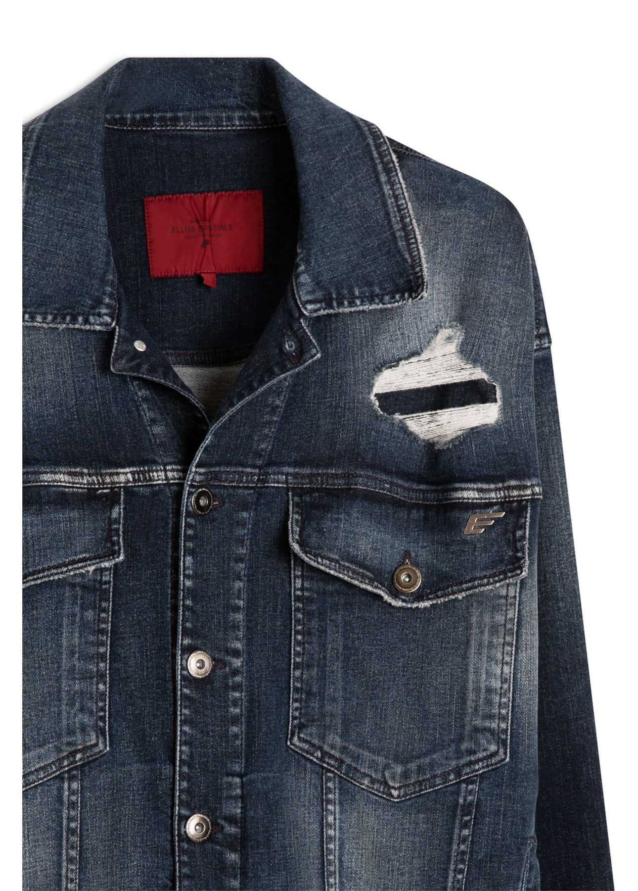 Jaqueta Jeans Dark Forest Lav. Escuro Iii