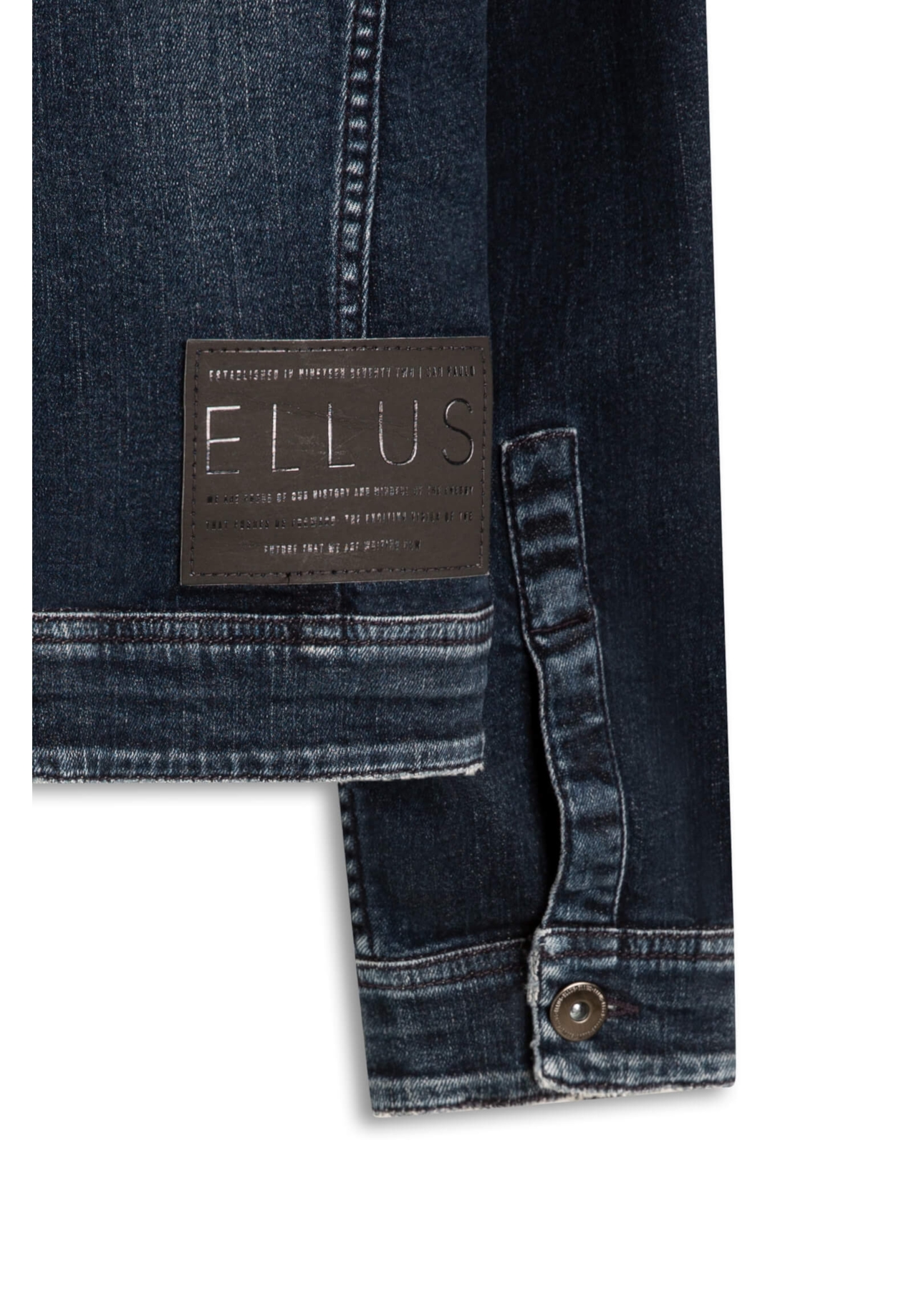 Jaqueta Jeans Dark Forest Lav. Escuro Iii