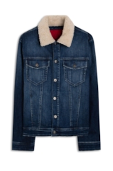 Jaqueta Jeans High Comfort Blue Lav. Escuro