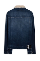 Jaqueta Jeans High Comfort Blue Lav. Escuro