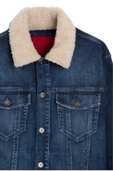Jaqueta Jeans High Comfort Blue Lav. Escuro