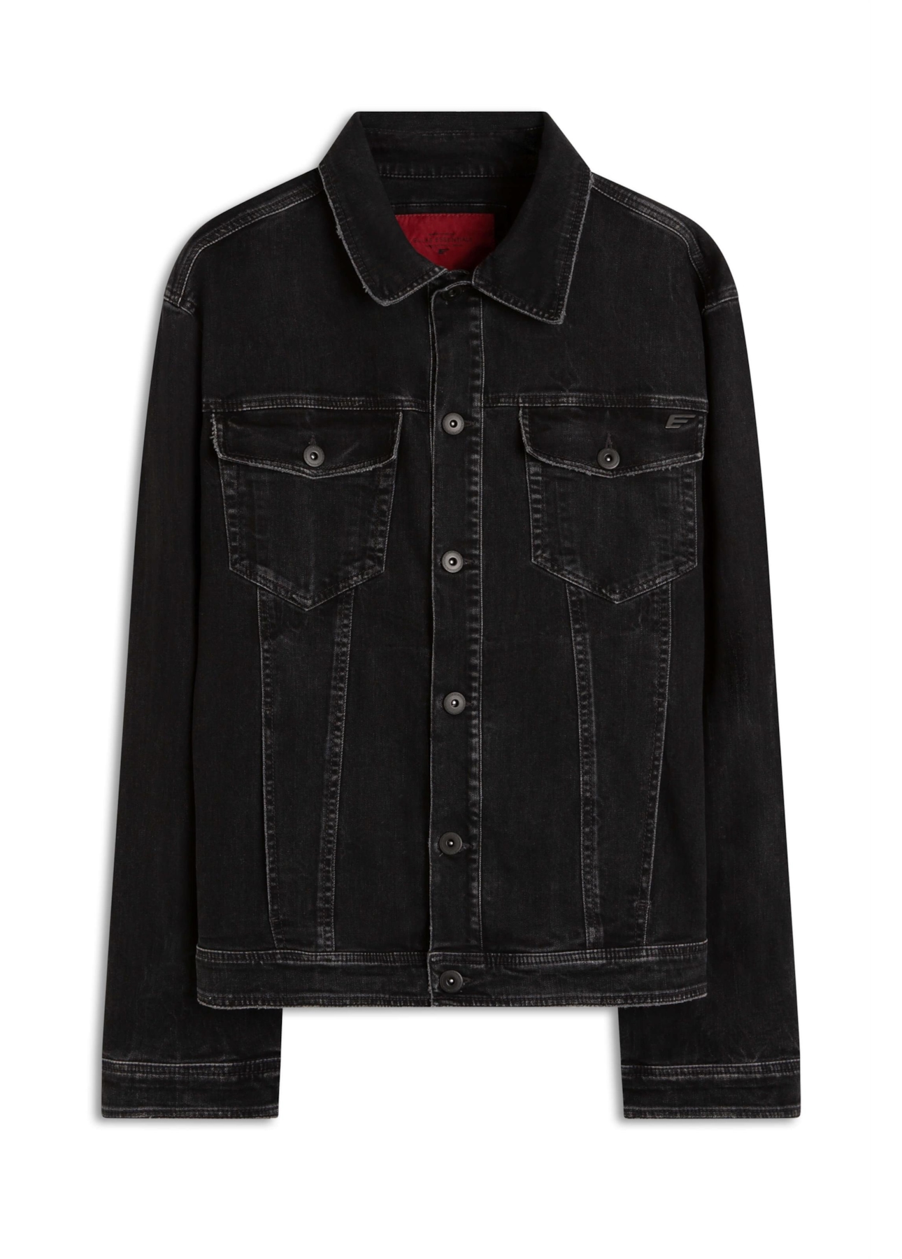 Jaqueta Jeans Intense Black 1597 Lav.Black C/ Tie Dye