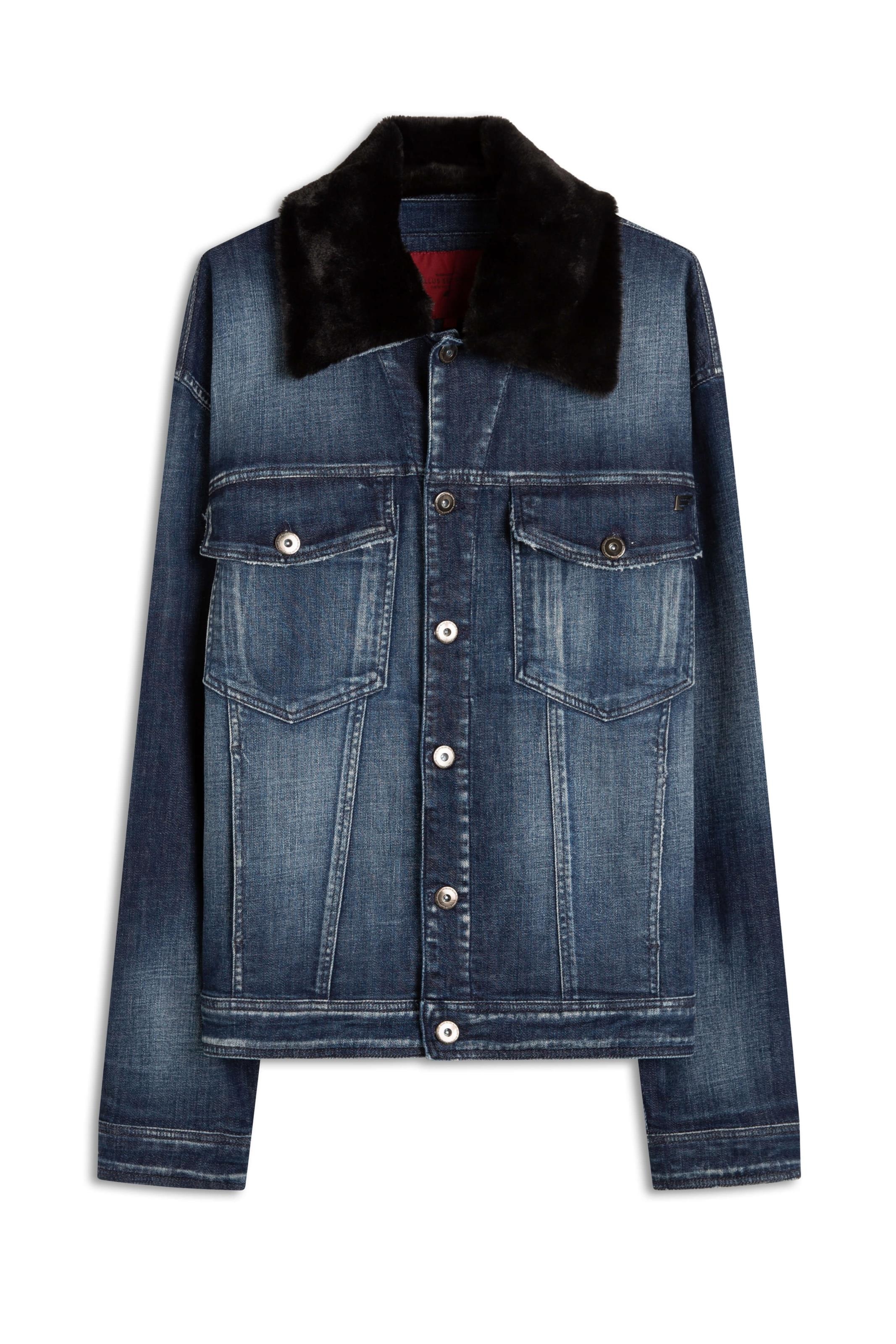 ゆず Jaqueta Jeans Original Cross Lav. Escuro Ii