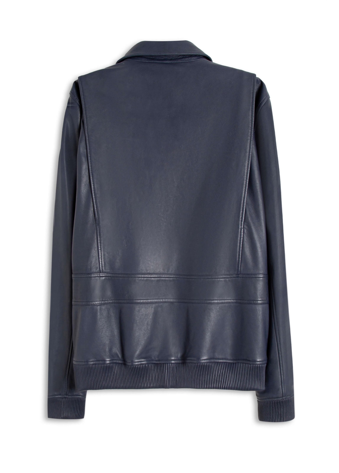Jaqueta Leather Aviator Jack Purple Blue