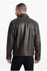 Jaqueta Leather Golf Ellus Cafe