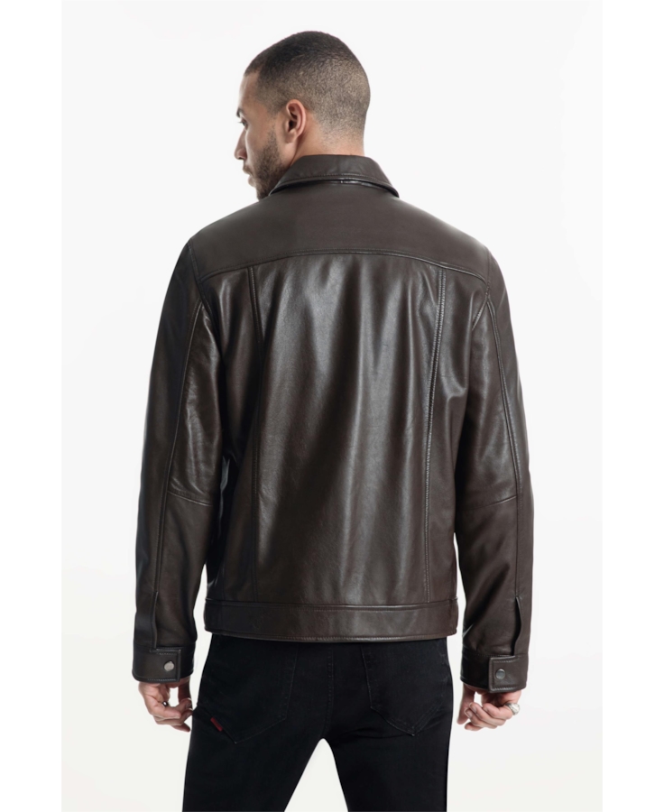 Jaqueta Leather Golf Ellus Cafe