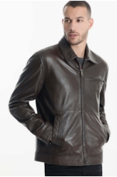 Jaqueta Leather Golf Ellus Cafe