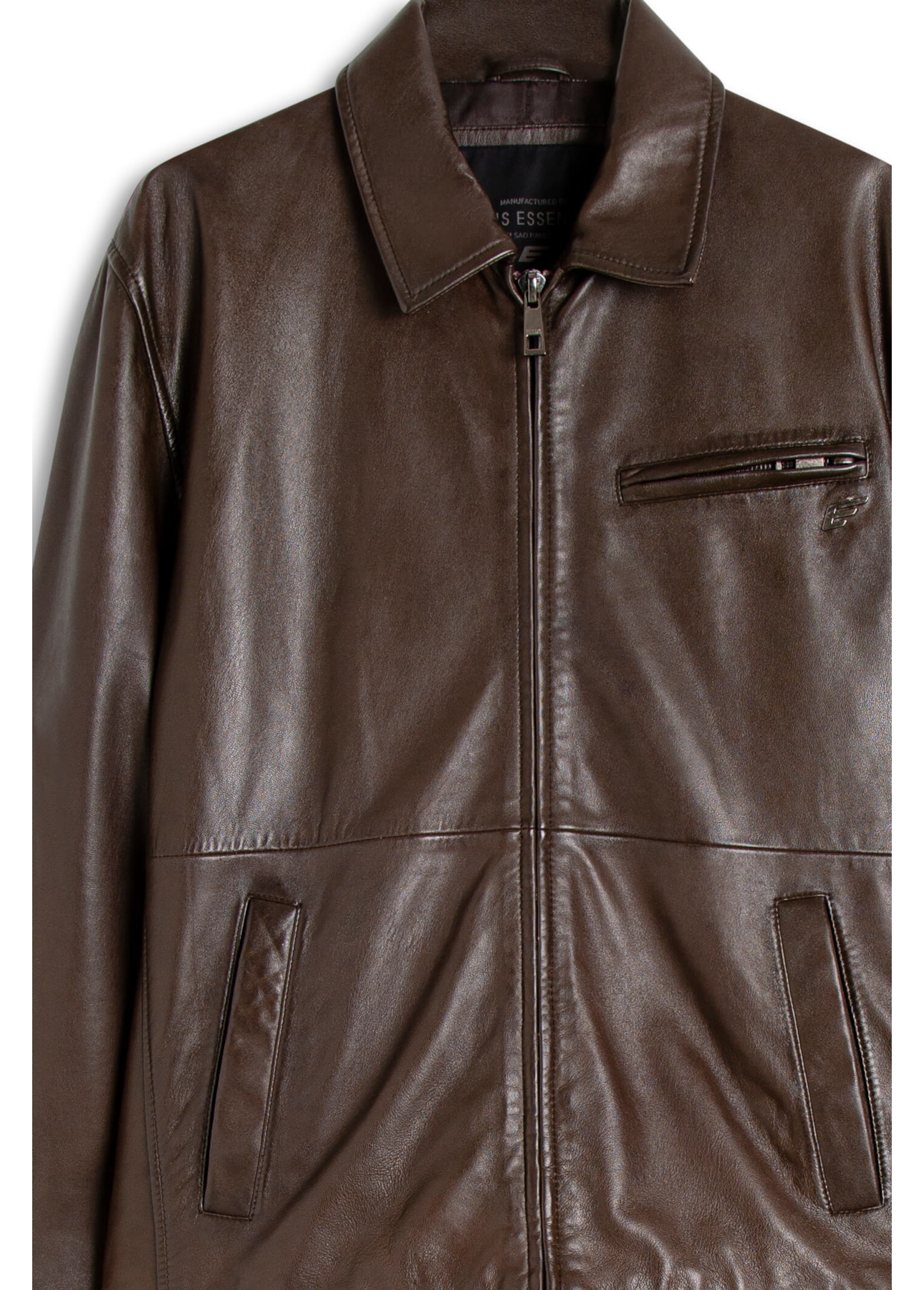Jaqueta Leather Golf Ellus Cafe