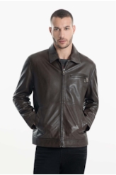 Jaqueta Leather Golf Ellus Cafe
