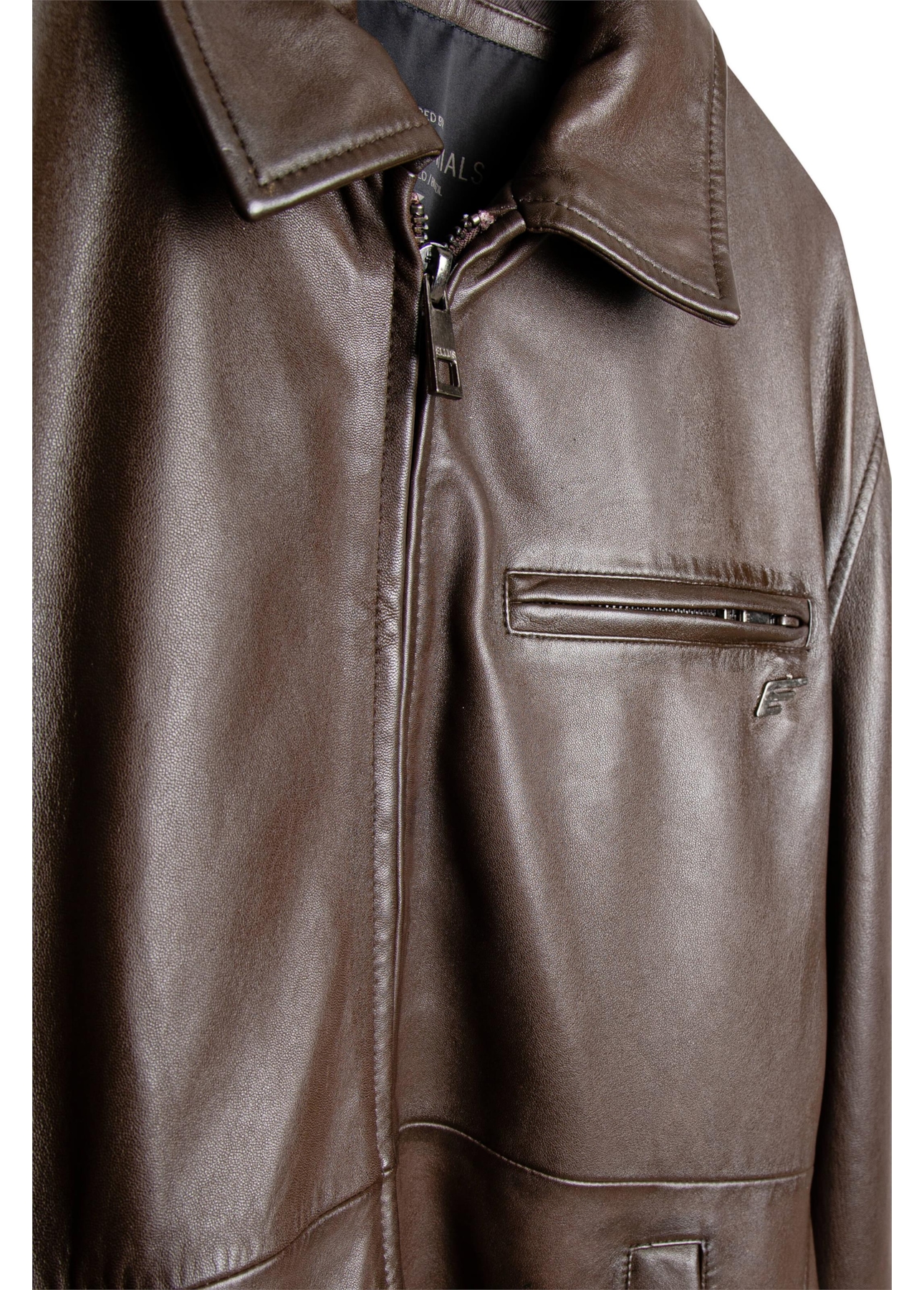Jaqueta Leather Golf Ellus Cafe