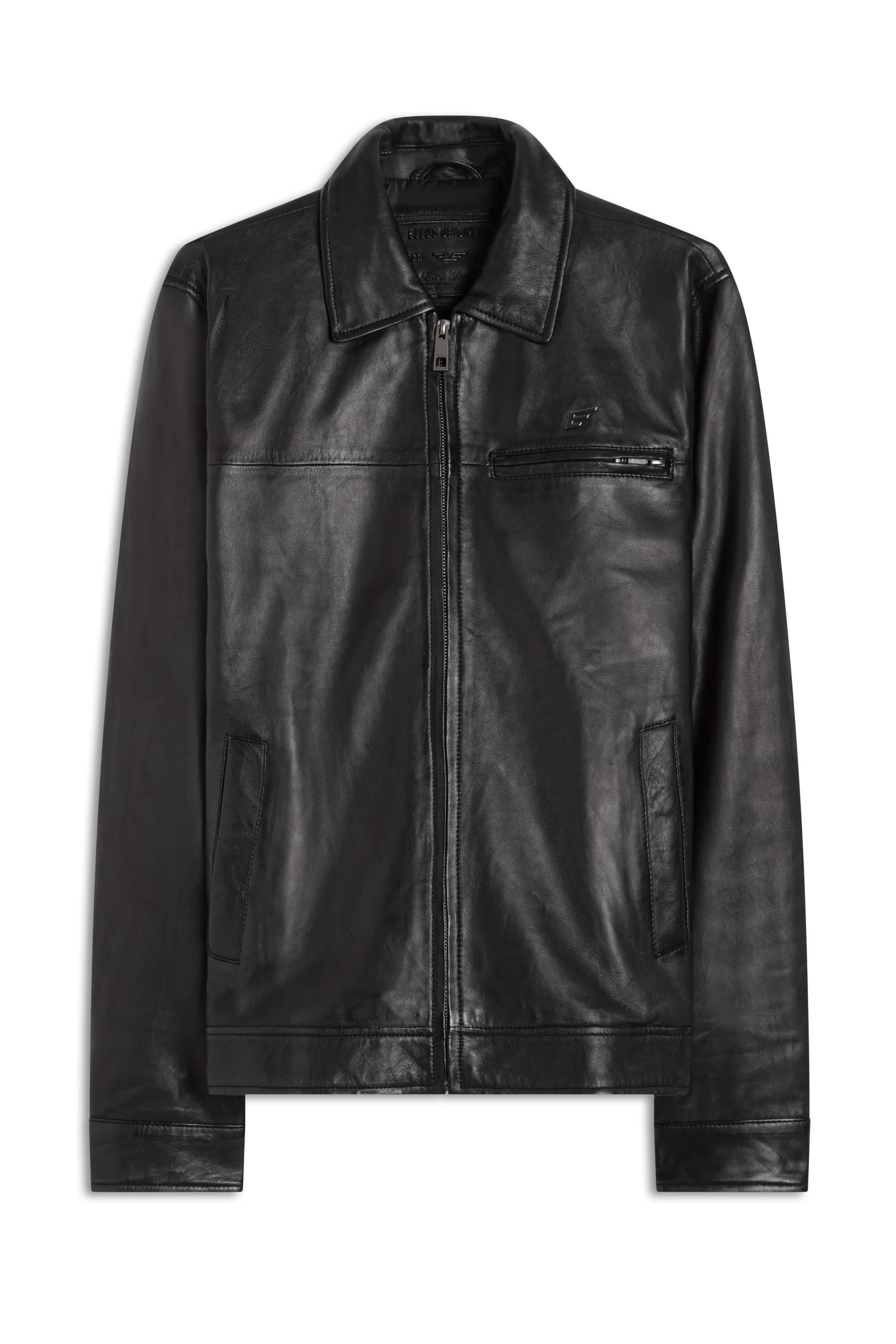 Jaqueta Natural Leather Signature Preto