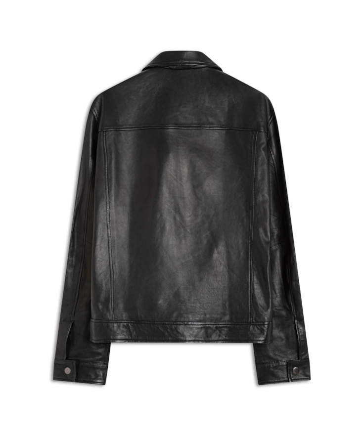 Jaqueta Leather Golf Ellus Preto