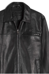 Jaqueta Leather Golf Ellus Preto