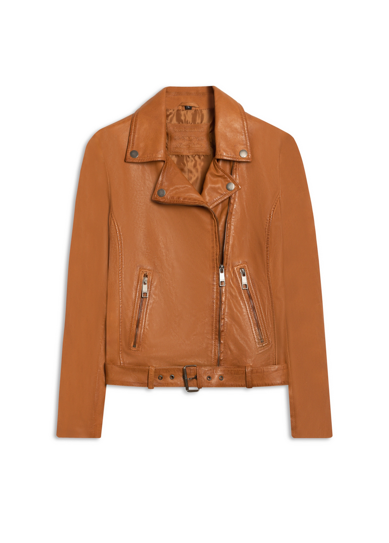 Jaqueta  Leather Perfecto Camel