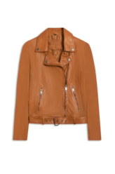 Jaqueta  Leather Perfecto Camel