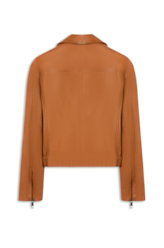 Jaqueta  Leather Perfecto Camel