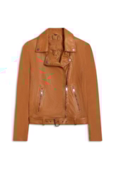 Jaqueta  Leather Perfecto Camel