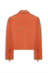 Jaqueta  Leather Perfecto Laranja
