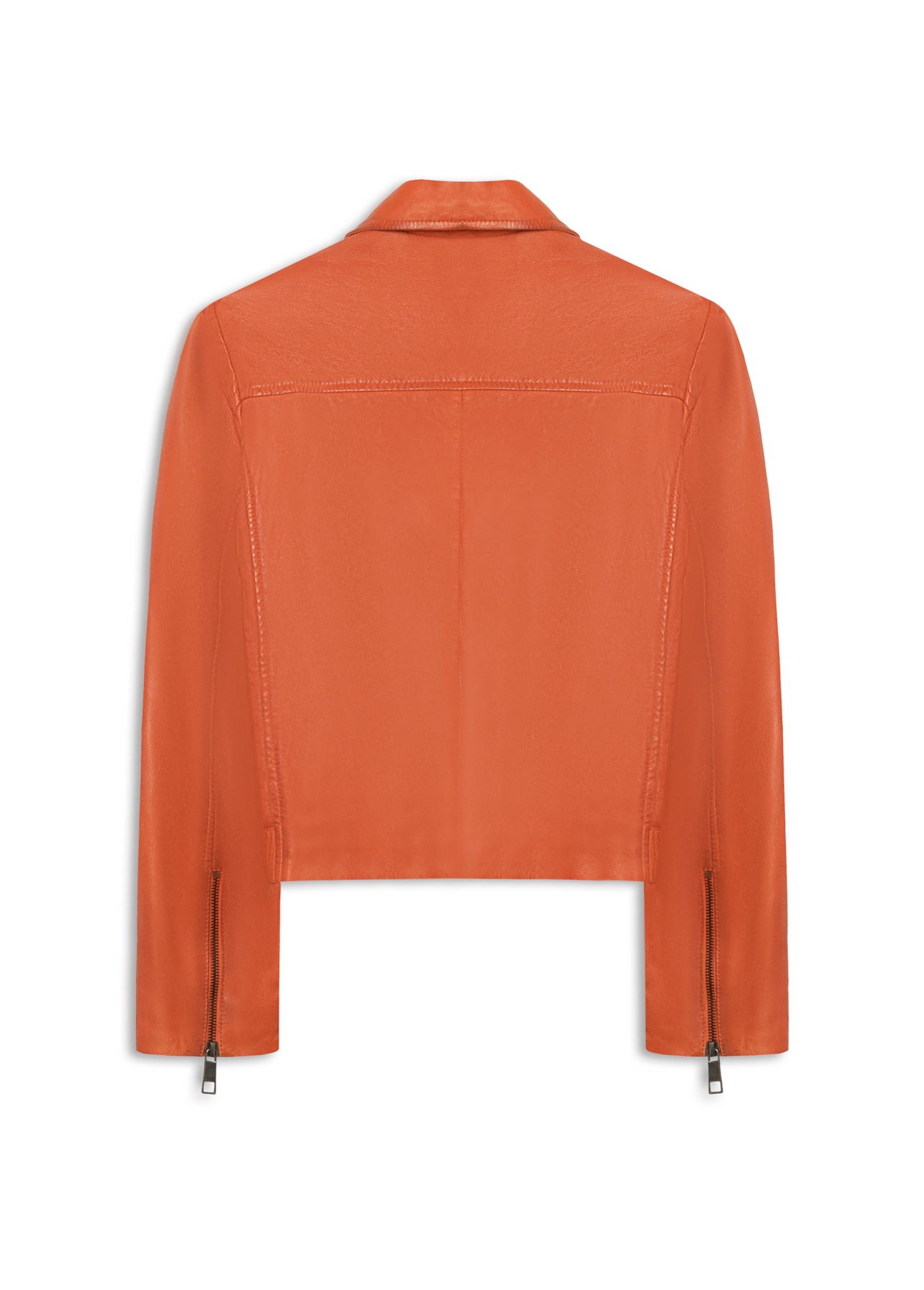 Jaqueta  Leather Perfecto Laranja