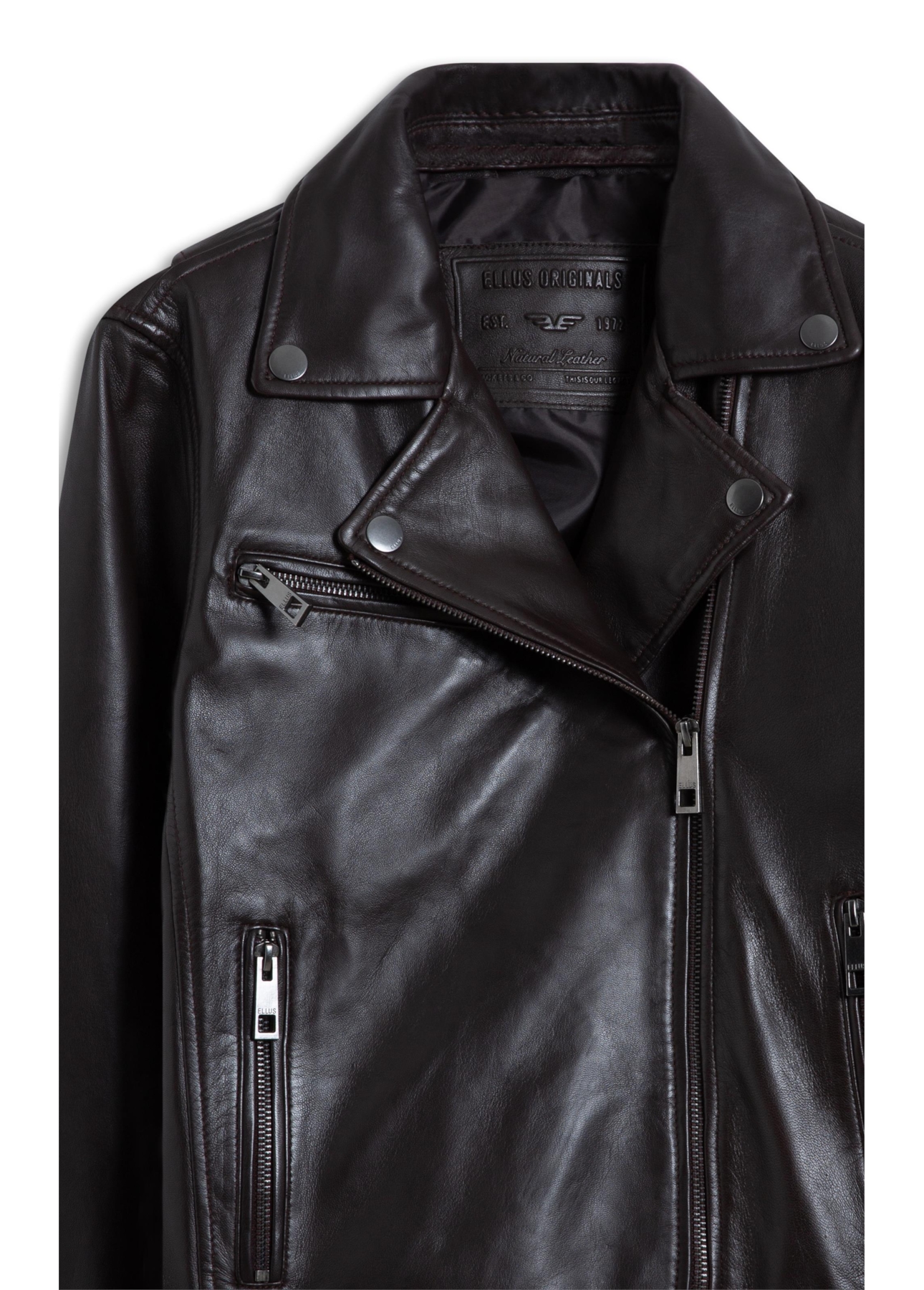 Jaqueta Leather Perfecto Signature Cafe