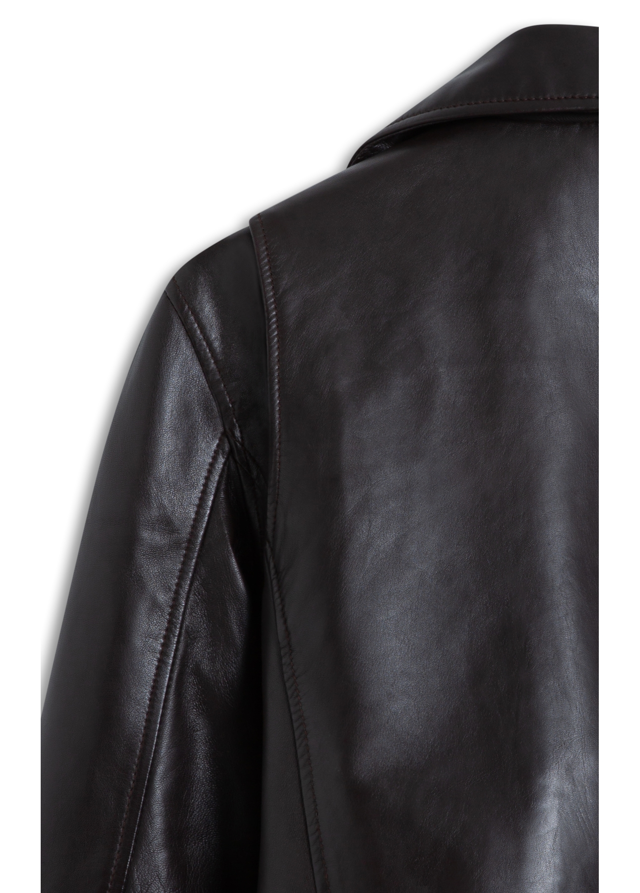 Jaqueta Leather Perfecto Signature Cafe