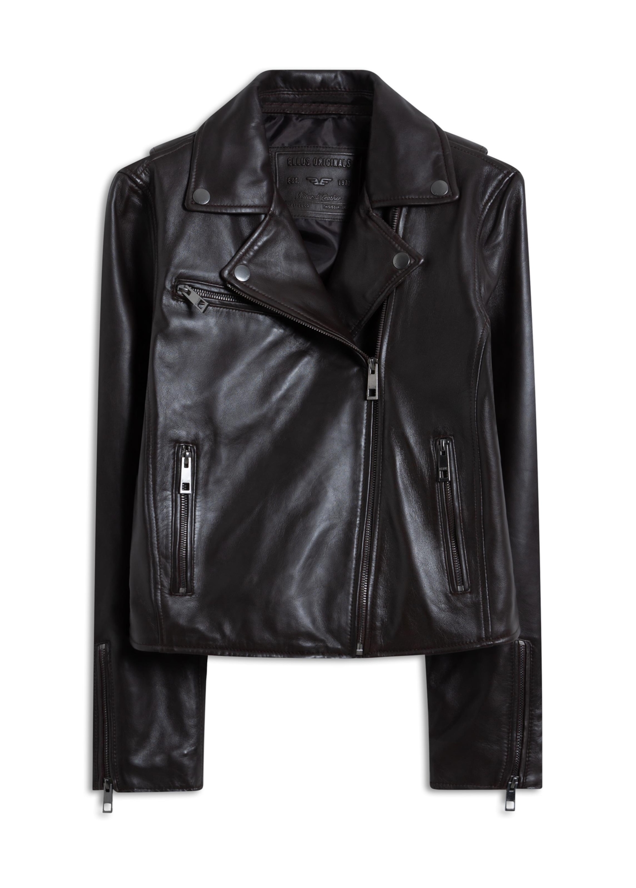 Jaqueta Leather Perfecto Signature Cafe