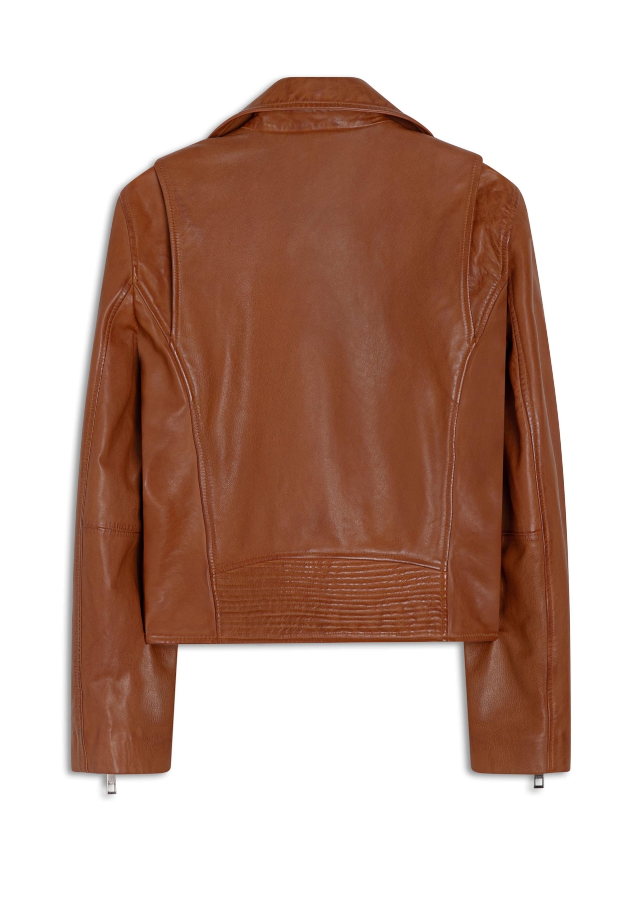 Jaqueta Leather Perfecto Signature Caramelo