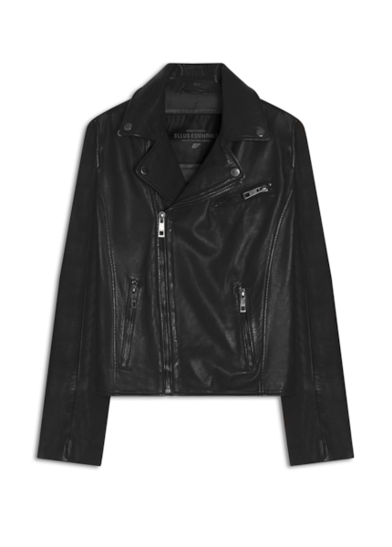 Jaqueta Leather Perfecto Signature Preto