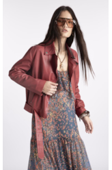 Jaqueta  Leather Perfecto Terra
