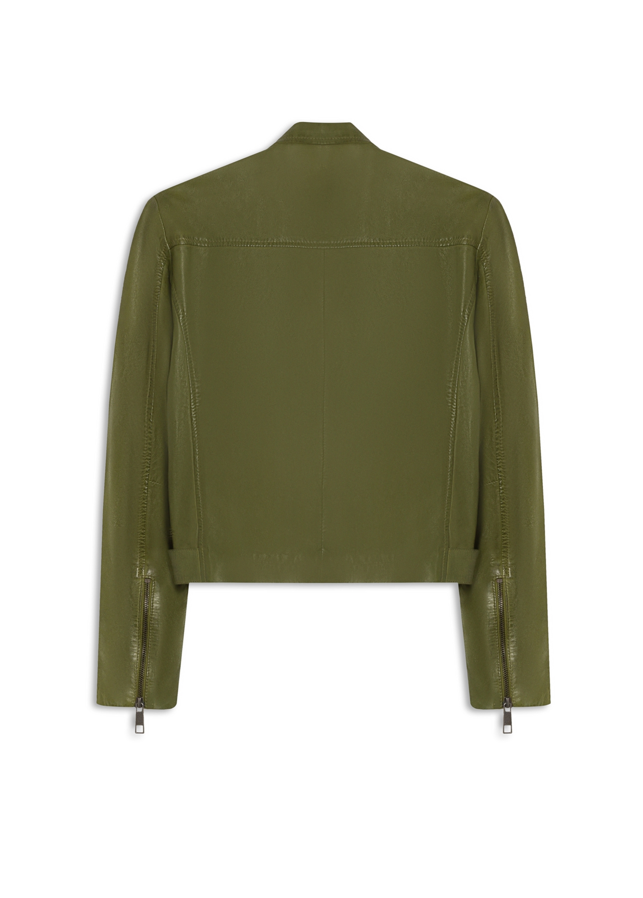 Jaqueta  Leather Perfecto Verde Militar