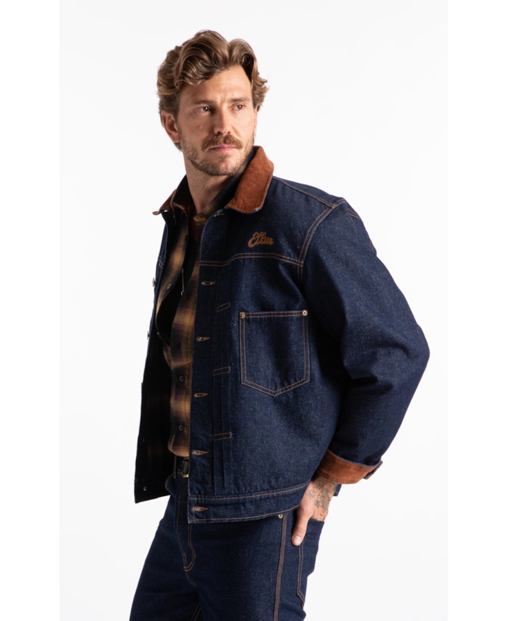 Jaqueta Liberty Raw Denim Azul Jeans