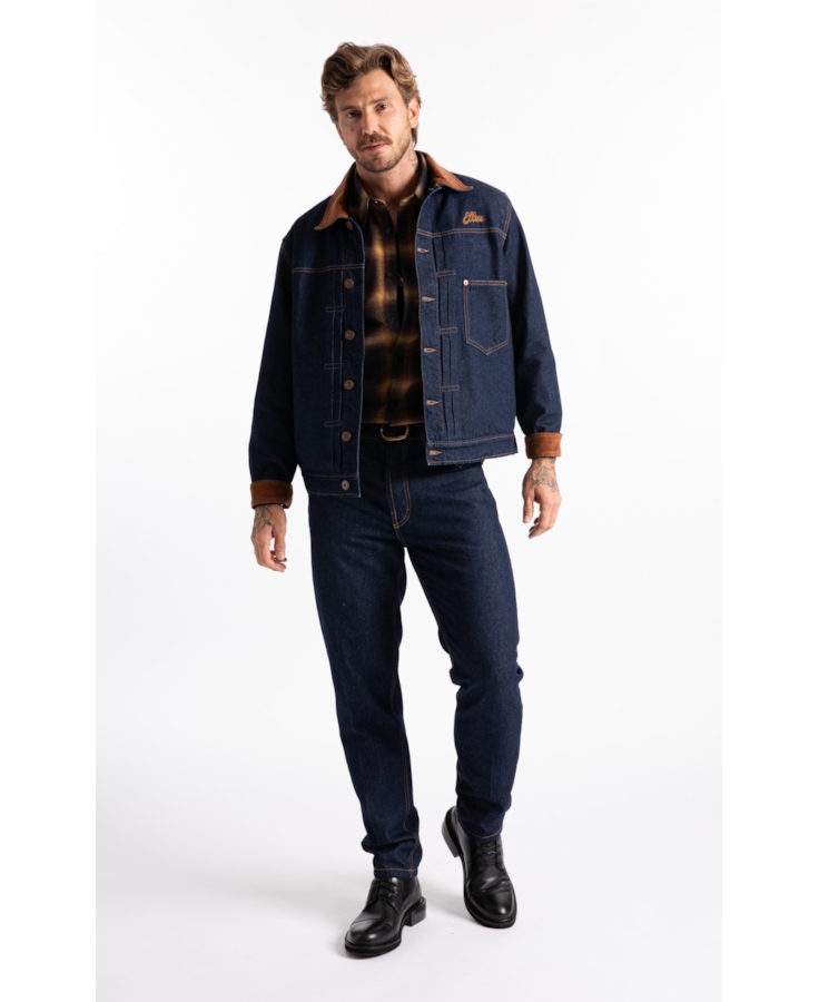 Jaqueta Liberty Raw Denim Azul Jeans