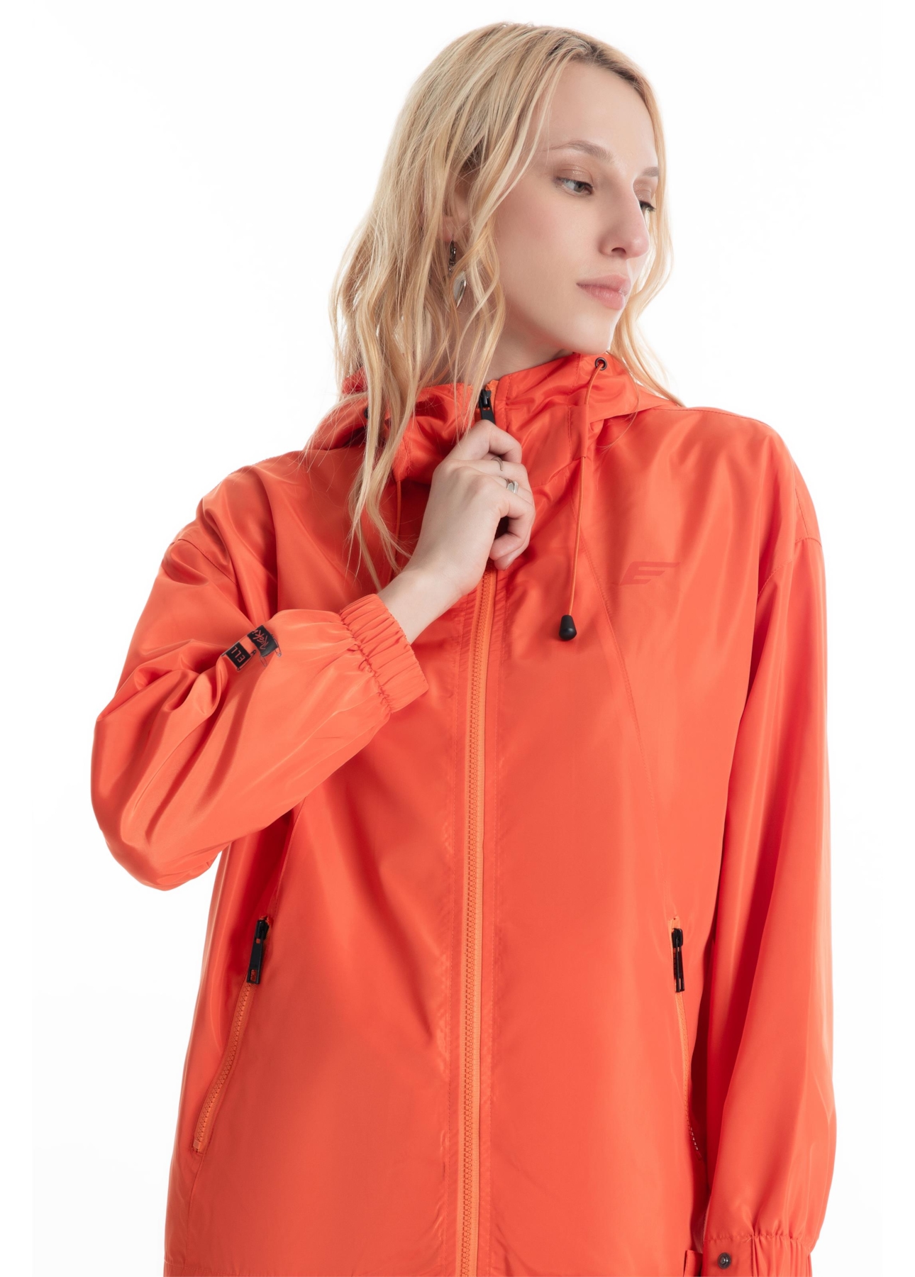 Jaqueta Light Nylon Duff Rock Laranja