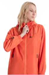 Jaqueta Light Nylon Duff Rock Laranja