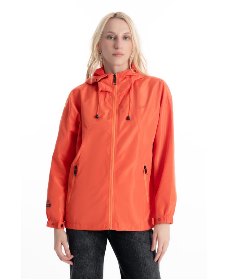 Jaqueta Light Nylon Duff Rock Laranja