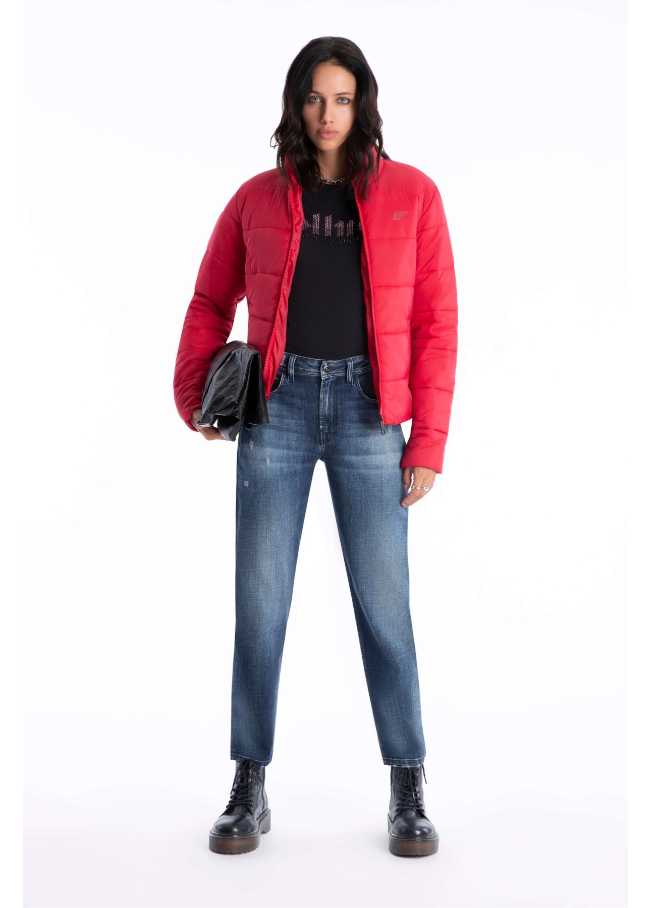 Jaqueta Light Nylon Duff Vermelho