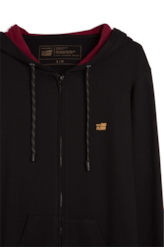 Jaqueta Moletom Basic Preto